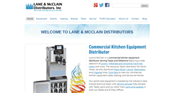 Desktop Screenshot of laneandmcclain.com